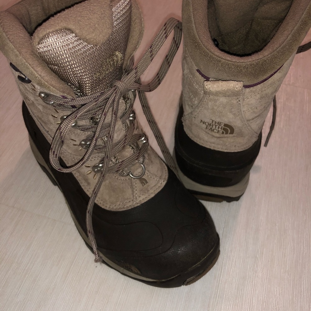 Waterproof heavy duty North Face boots